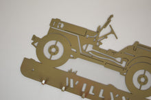 Load image into Gallery viewer, Willys Jeep Keyring Holder