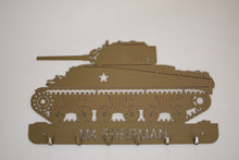 Load image into Gallery viewer, Sherman Tank Keyring Holder