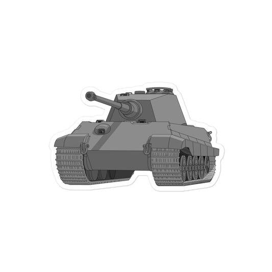 Tiger II Tank Bubble-free stickers
