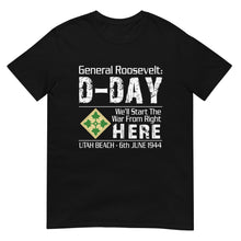 Load image into Gallery viewer, Utah Beach D-Day Short-Sleeve Unisex T-Shirt
