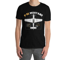 Load image into Gallery viewer, P-51 Mustang Short-Sleeve Unisex T-Shirt
