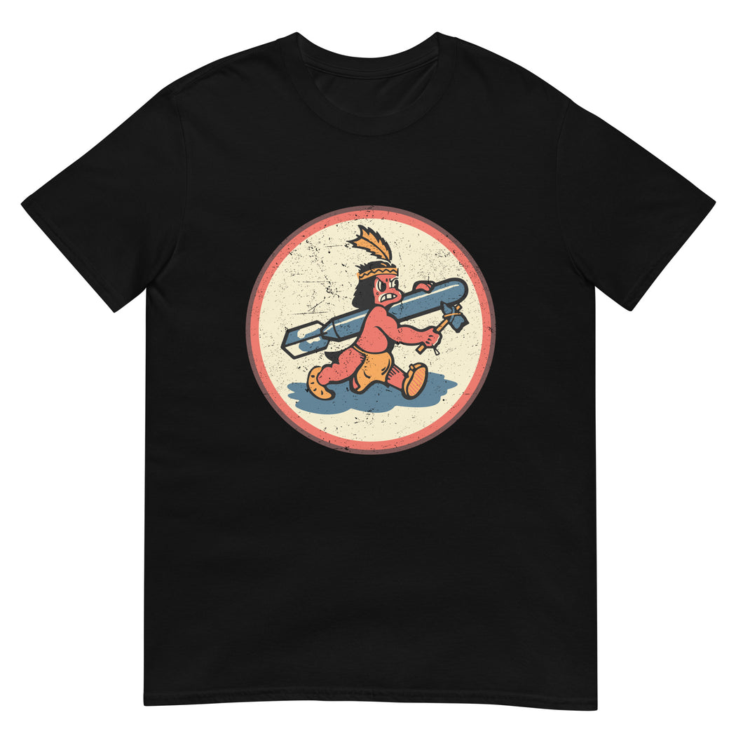 714th Bombardment Squadron Emblem Short-Sleeve Unisex T-Shirt