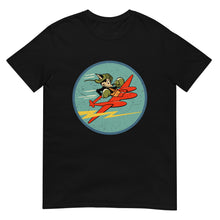 Load image into Gallery viewer, 428th Fighter Squadron Emblem Short-Sleeve Unisex T-Shirt