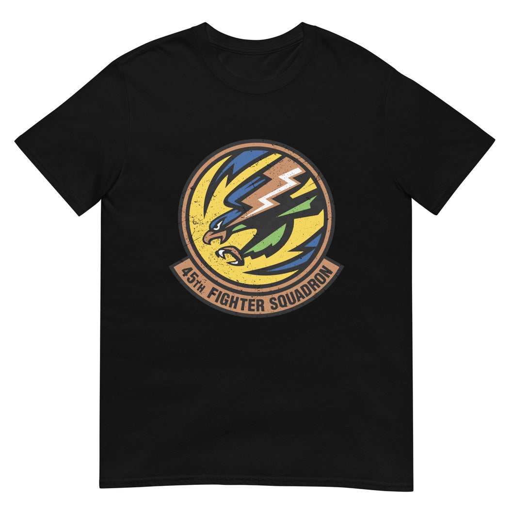 45th Pursuit Squadron Emblem Short-Sleeve Unisex T-Shirt