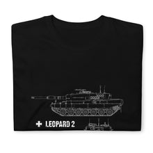 Load image into Gallery viewer, Leopard 2 Blueprint Short-Sleeve Unisex T-Shirt
