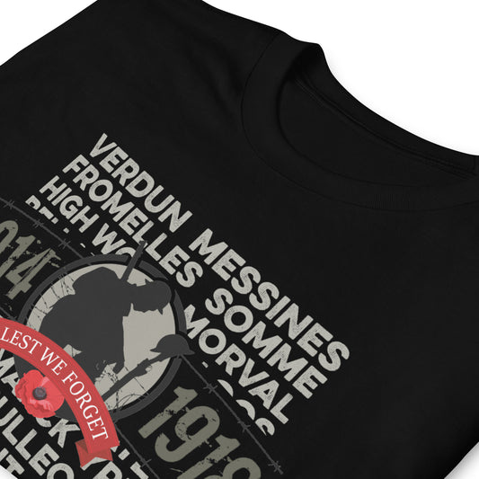Lest We Forget Remembrance Day T-Shirt