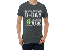 Load image into Gallery viewer, Utah Beach D-Day Short-Sleeve Unisex T-Shirt