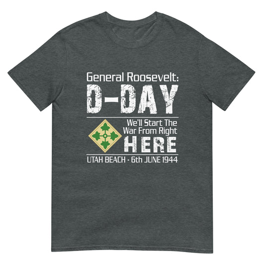 Utah Beach D-Day Short-Sleeve Unisex T-Shirt