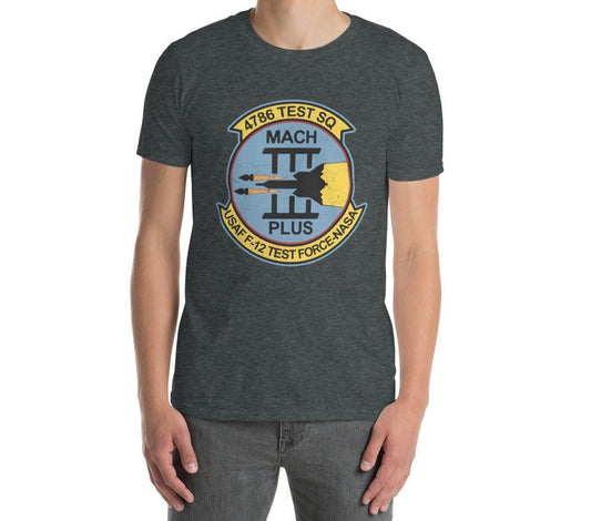 4786th Test Squadron Emblem Short-Sleeve Unisex T-Shirt