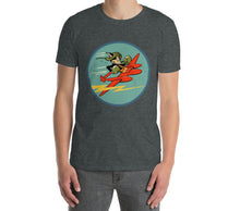 Load image into Gallery viewer, 428th Fighter Squadron Emblem Short-Sleeve Unisex T-Shirt