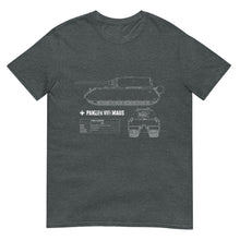 Load image into Gallery viewer, Maus Tank Blueprint Short-Sleeve Unisex T-Shirt