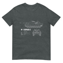 Load image into Gallery viewer, Leopard 2 Blueprint Short-Sleeve Unisex T-Shirt