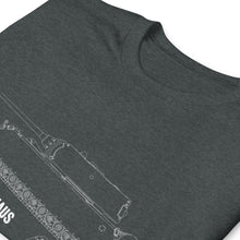 Load image into Gallery viewer, Maus Tank Blueprint Short-Sleeve Unisex T-Shirt