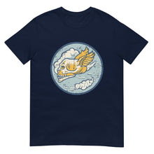 Load image into Gallery viewer, 85th Fighter Squadron Emblem Short-Sleeve Unisex T-Shirt