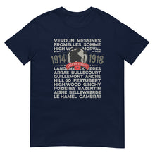 Load image into Gallery viewer, Lest We Forget Remembrance Day Short-Sleeve Unisex T-Shirt