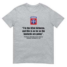 Load image into Gallery viewer, 82nd Airborne Short-Sleeve Unisex T-Shirt