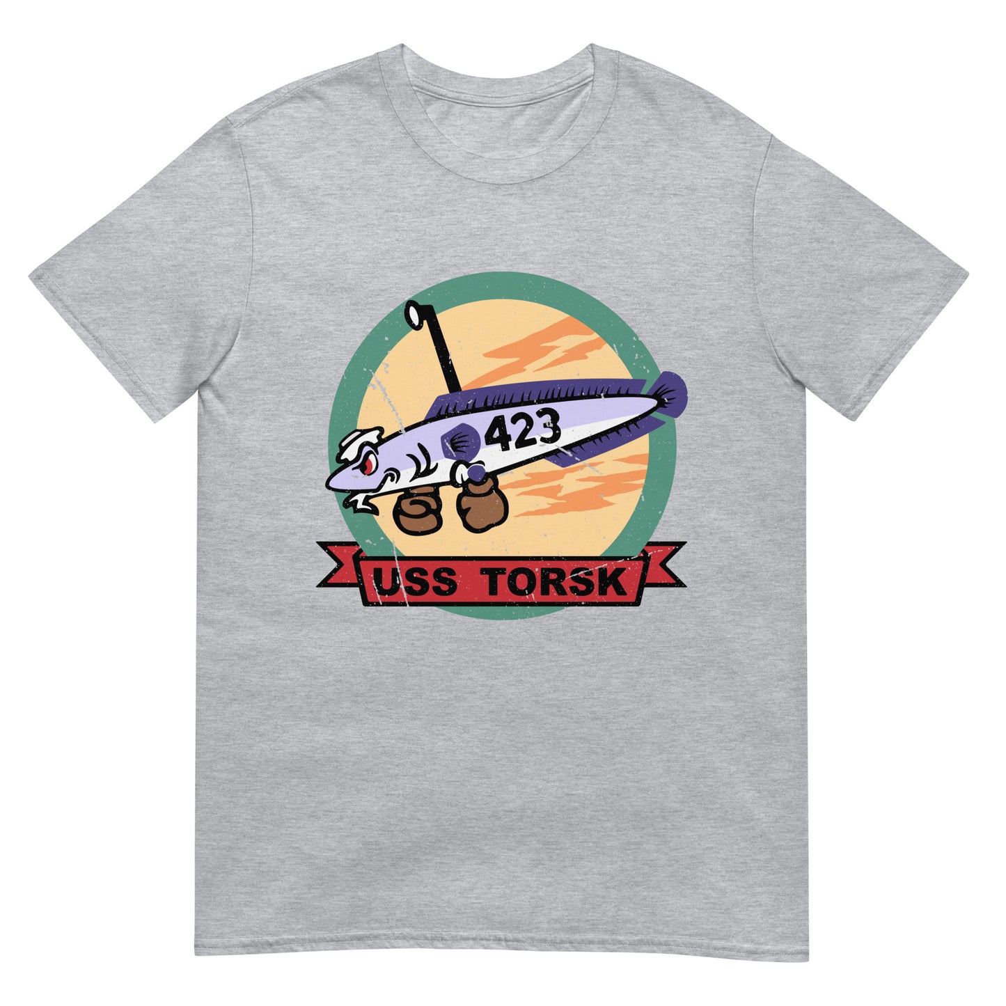 USS Torsk Emblem Short-Sleeve Unisex T-Shirt