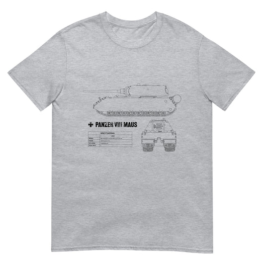 Maus Tank Blueprint T-Shirt