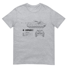 Load image into Gallery viewer, Leopard 2 Blueprint Short-Sleeve Unisex T-Shirt