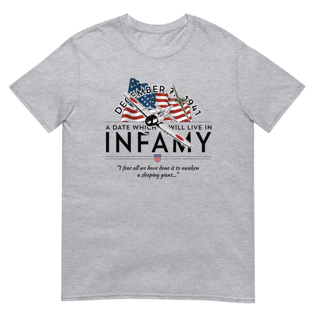 Pearl Harbor Remembrance Short-Sleeve Unisex T-Shirt