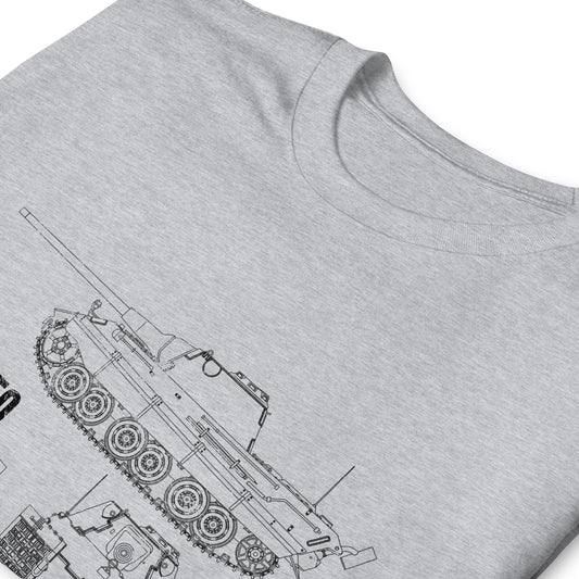 E 50 Tank Blueprint T-Shirt