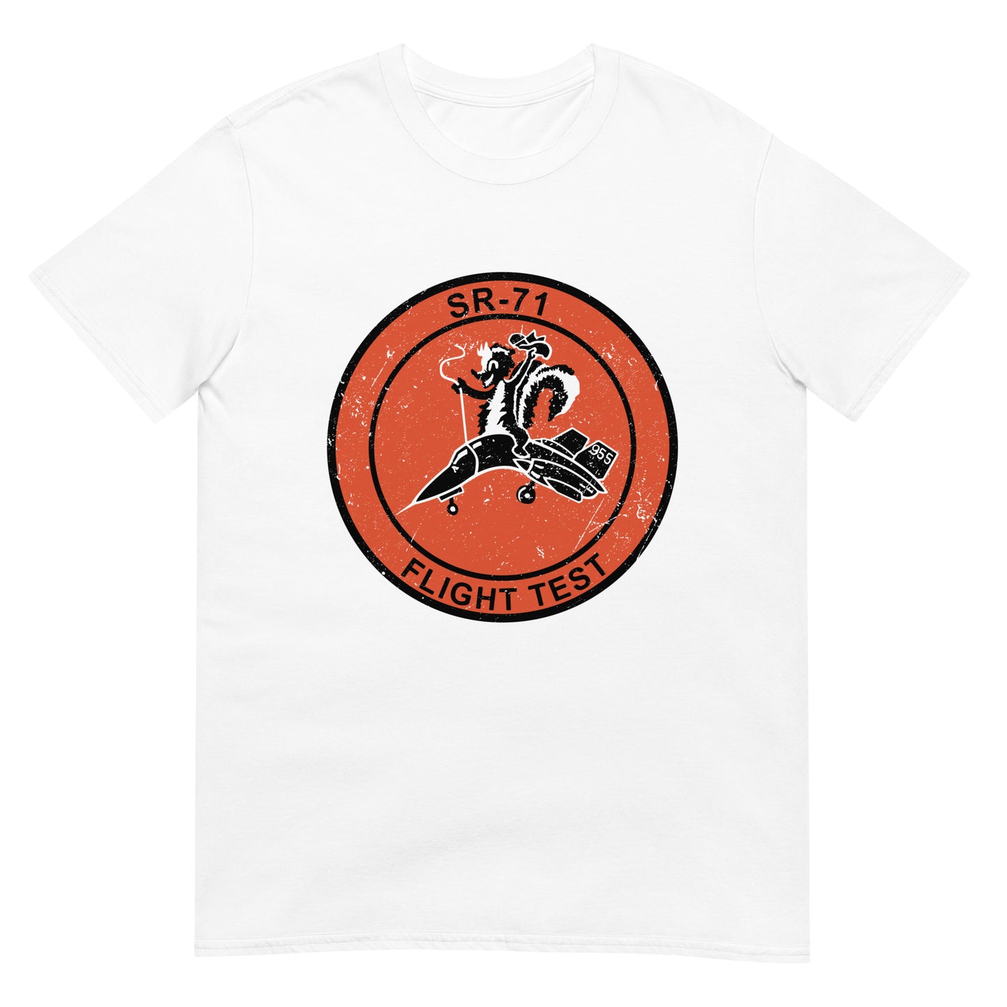 SR-71 Flight Test Patch Short-Sleeve Unisex T-Shirt