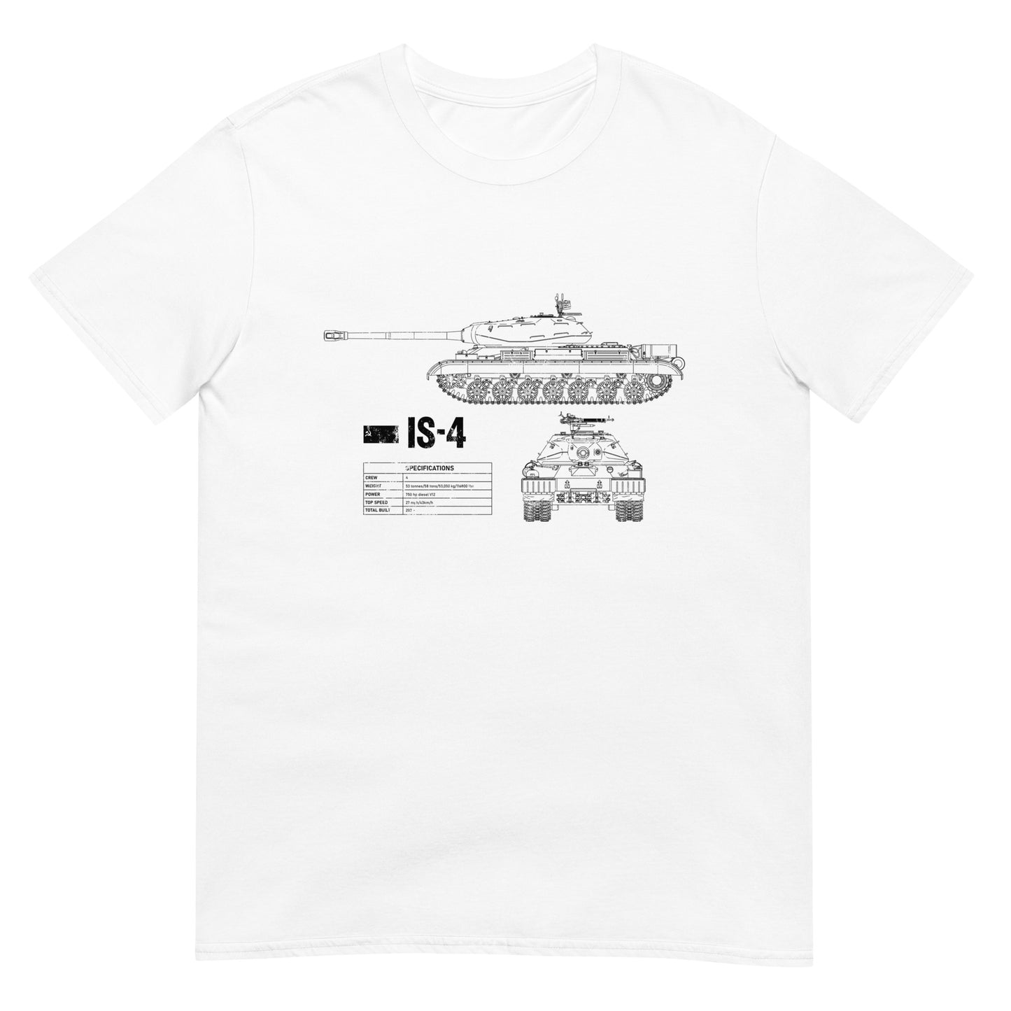 IS-4 Tank Short-Sleeve Unisex T-Shirt