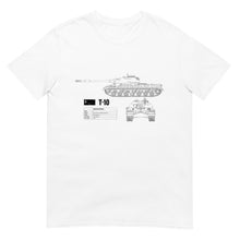 Load image into Gallery viewer, T-10 Tank Blueprint Short-Sleeve Unisex T-Shirt