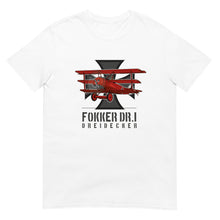 Load image into Gallery viewer, Fokker Dr.I Aircraft Short-Sleeve Unisex T-Shirt