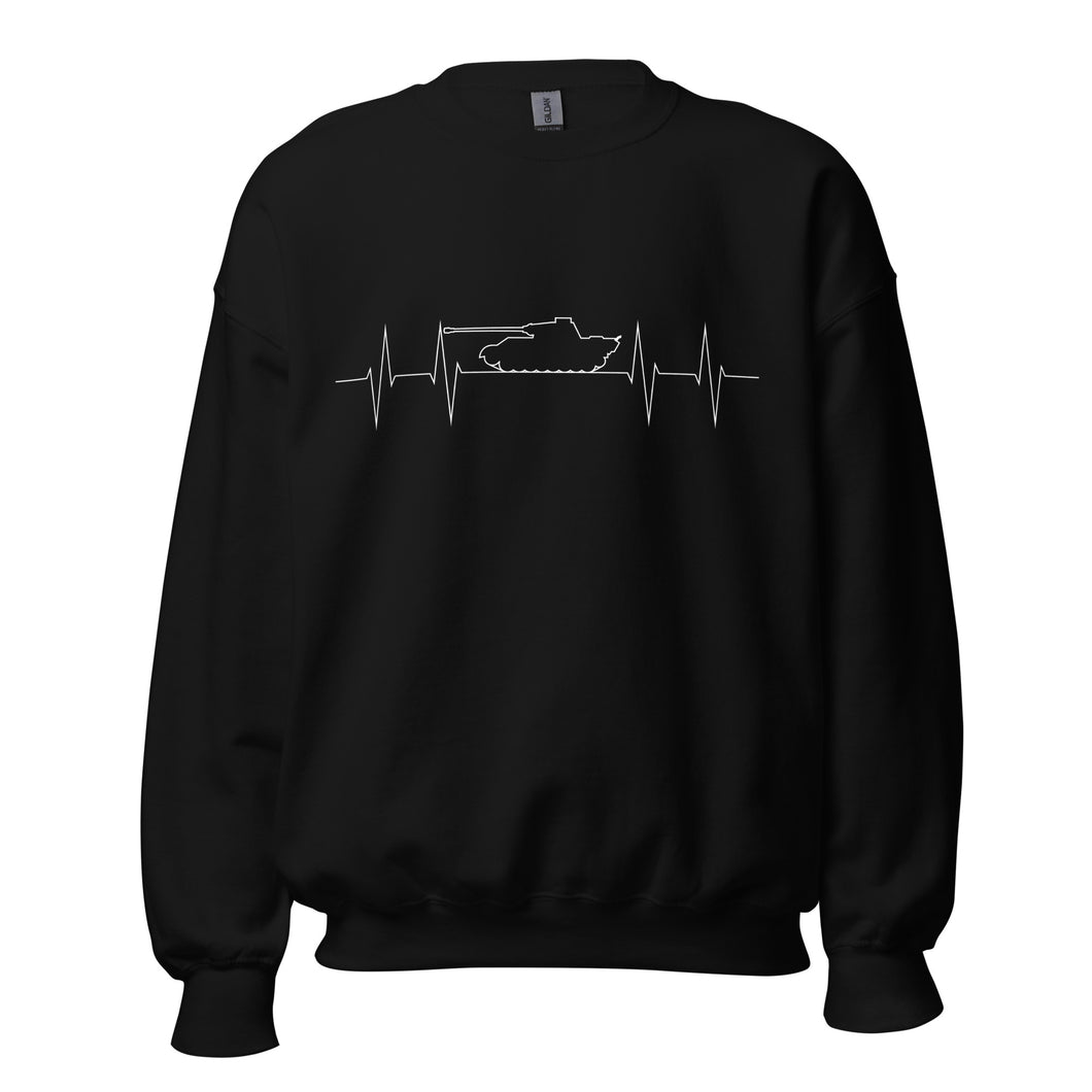 Panther Tank Heartbeat Unisex Sweatshirt
