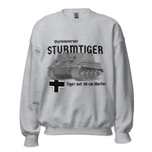 Load image into Gallery viewer, Sturmtiger Tank Unisex Sweatshirt