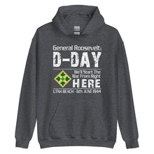 Load image into Gallery viewer, Utah Beach Unisex Hoodie