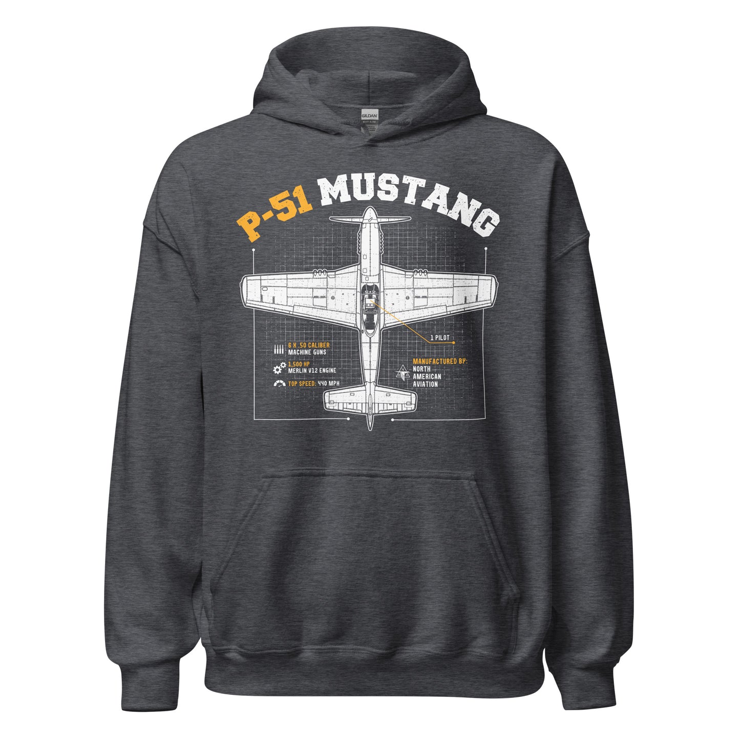 P-51 Mustang Unisex Hoodie