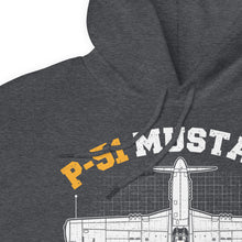 Load image into Gallery viewer, P-51 Mustang Unisex Hoodie