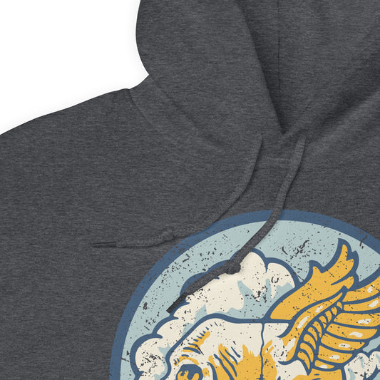 85th Fighter Squadron Emblem Unisex Hoodie