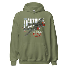 Load image into Gallery viewer, P-38 Lightning Aircraft Unisex Hoodie
