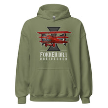 Load image into Gallery viewer, Fokker Dr.I Aircraft Unisex Hoodie