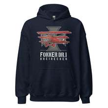 Load image into Gallery viewer, Fokker Dr.I Aircraft Unisex Hoodie