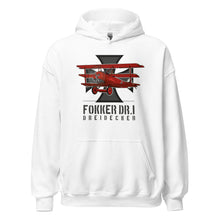 Load image into Gallery viewer, Fokker Dr.I Aircraft Unisex Hoodie