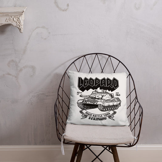 Leopard Tank Pillow