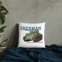 Load image into Gallery viewer, Sherman Tank Pillow