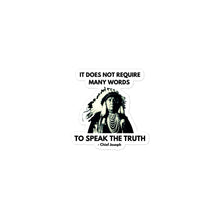 Load image into Gallery viewer, Chief Joseph Bubble-free stickers