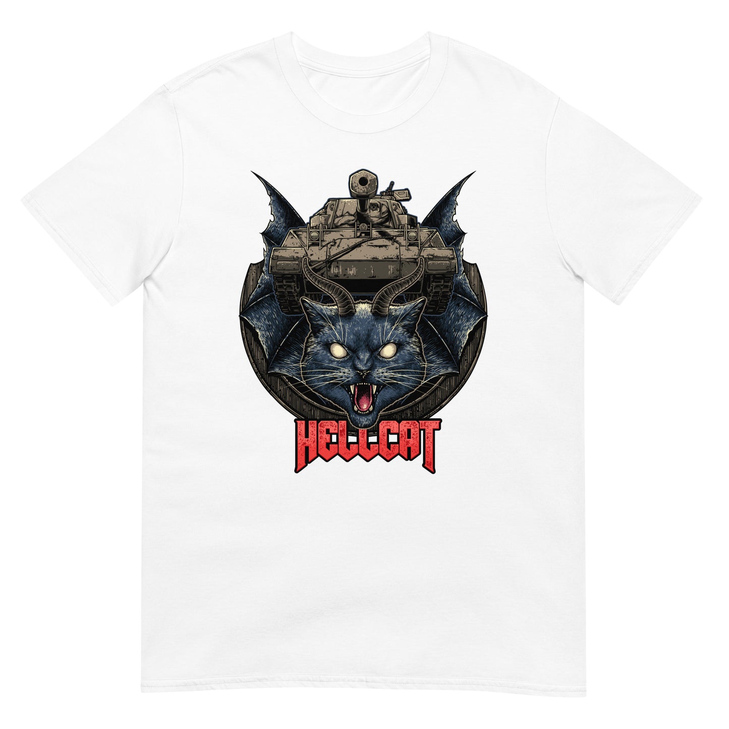 Hellcat Kitty Short-Sleeve Unisex T-Shirt