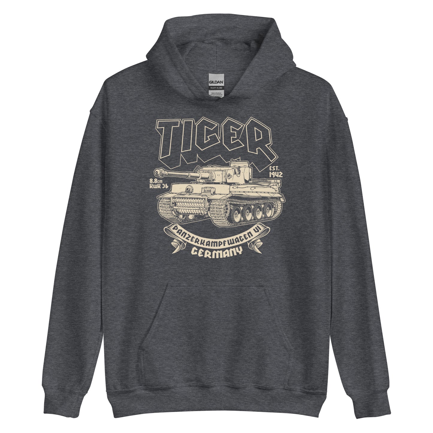 Tiger Tank Unisex Hoodie