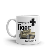 Load image into Gallery viewer, Tiger Tank White Glossy Mug