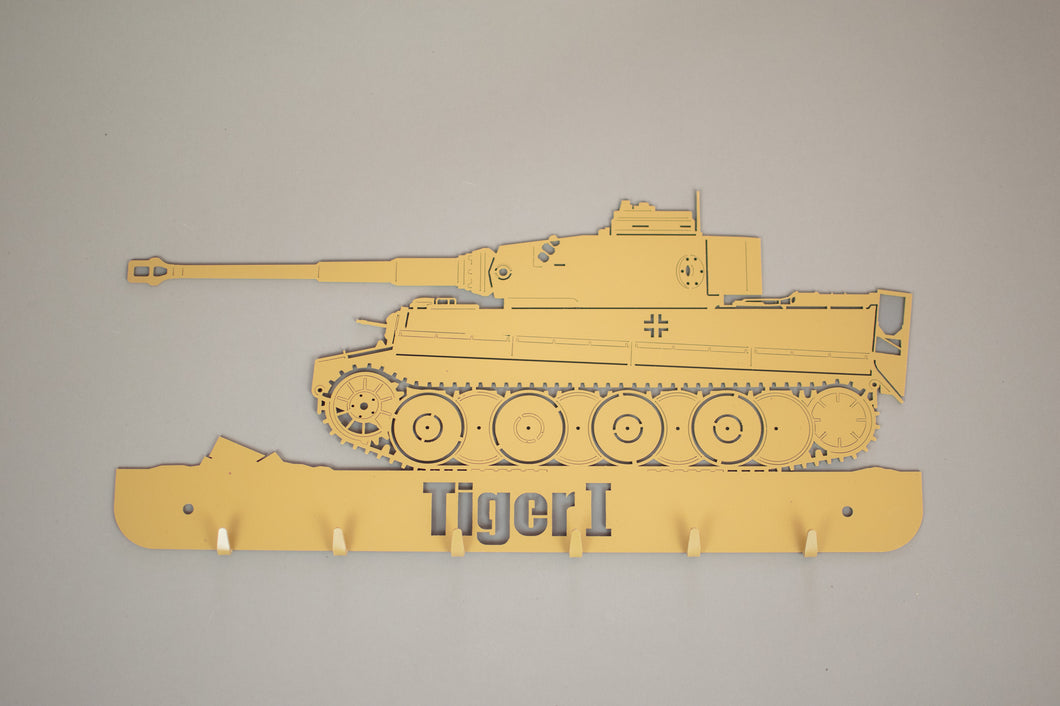 Tiger I Tank Keyring Holder