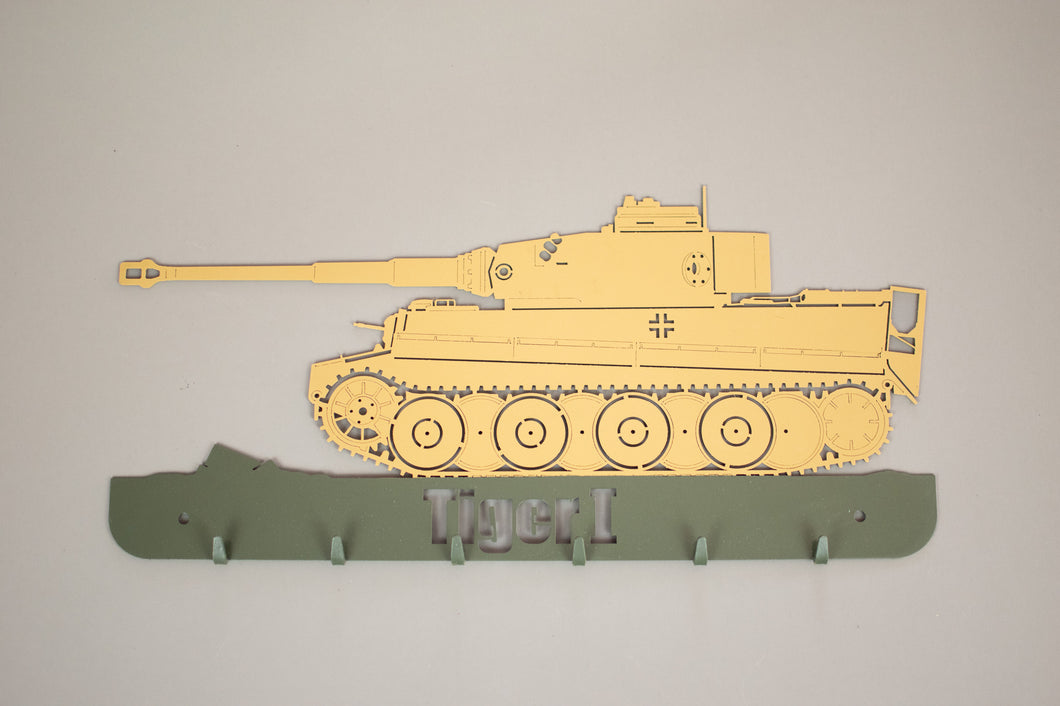 Tiger I Tank Keyring Holder