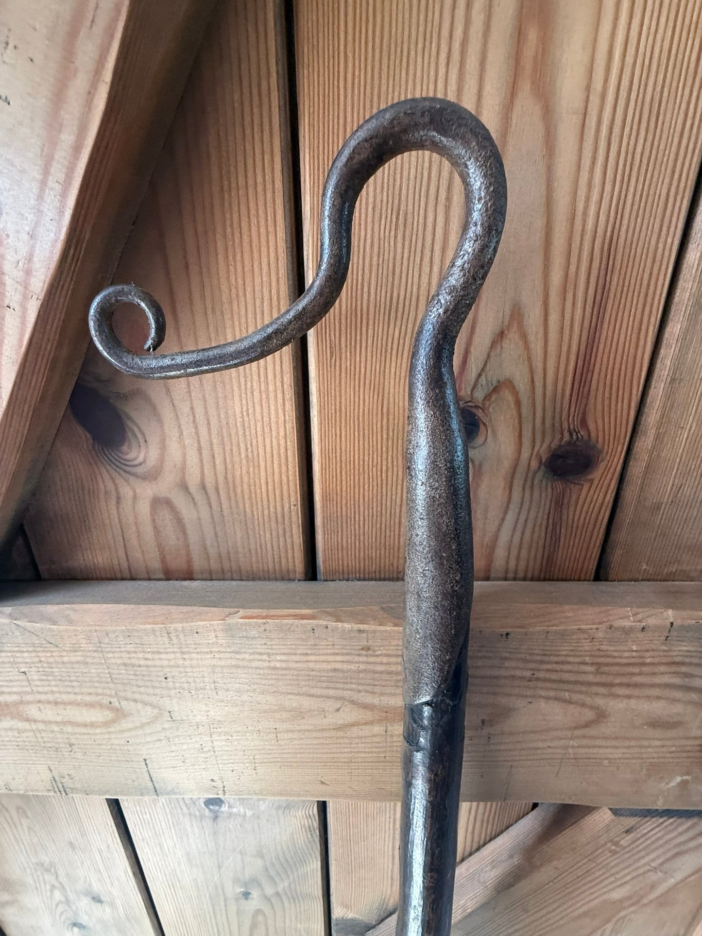 Very Fine 19th Century Leg Crook