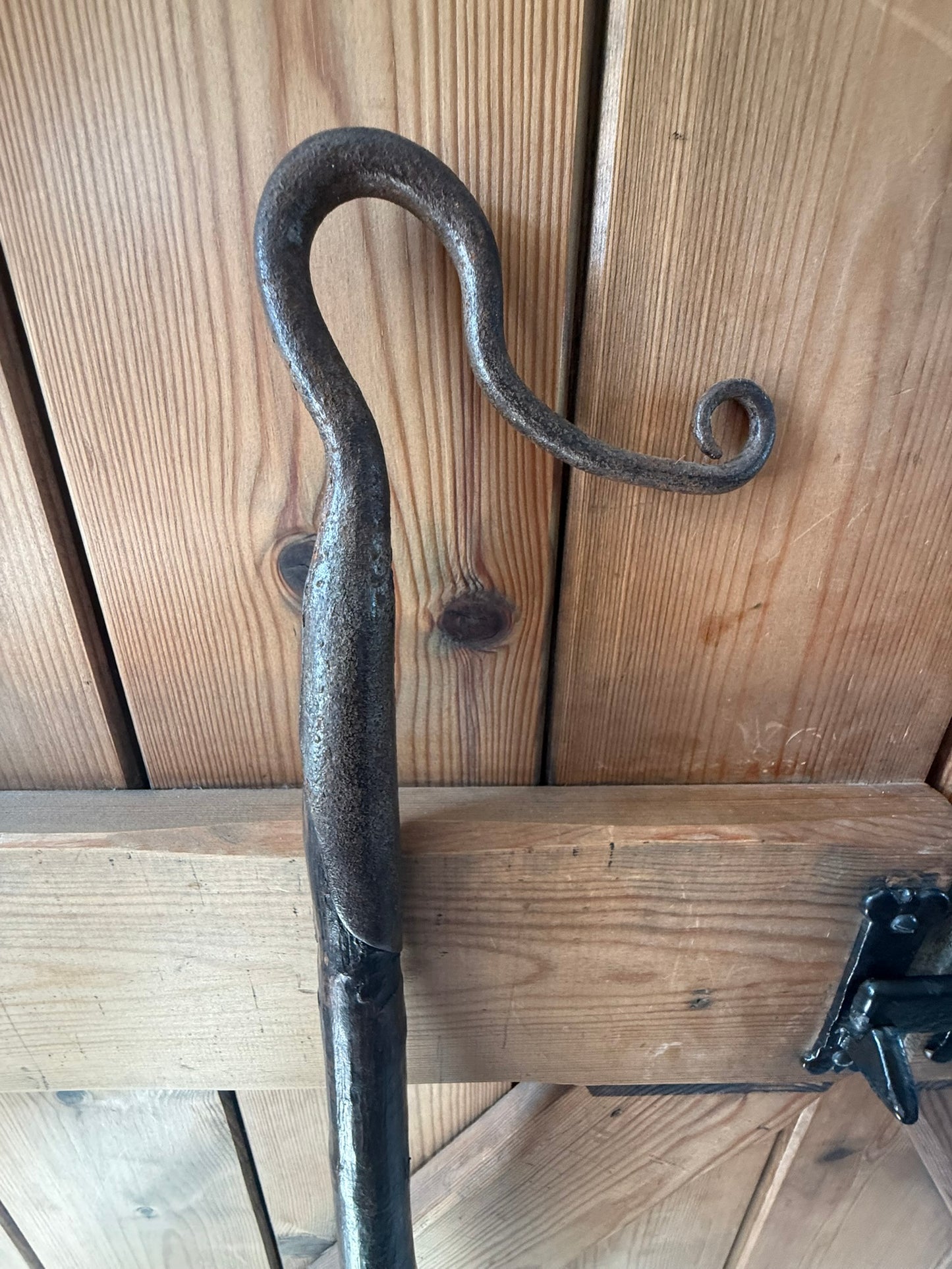 Very Fine 19th Century Leg Crook