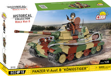 Load image into Gallery viewer, Cobi Tiger II Königstiger Tank Model Kit
